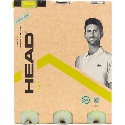 Head Green Tennis Balls Pack of 12 - Tennis Balls Head Green Tennis Balls Pack of 12 - Tennis Balls