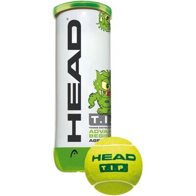 HEAD Vihreät Mini Tennispallot - 3 Kpl - Lapset & Aloittelijat HEAD Vihreät Mini Tennispallot - 3 Kpl - Lapset & Aloittelijat