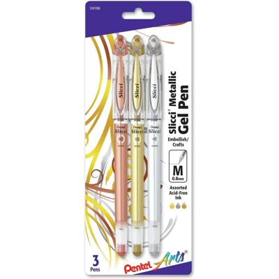 Pentel Arts - Slicci - 0.8mm - Metallic - Gel Pen Pentel Arts - Slicci - 0.8mm - Metallic - Gel Pen