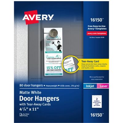 Avery 16150 Dörrhängare - Matvit - Dörrhängare Avery 16150 Dörrhängare - Matvit - Dörrhängare