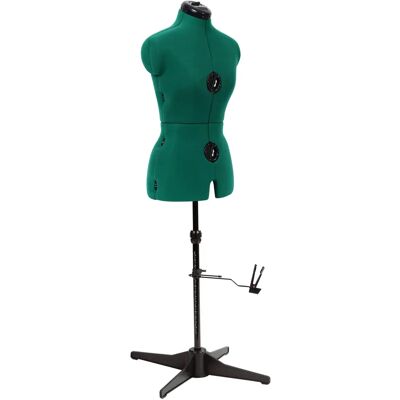 Dritz Mannekäng S - Justerbar kropp, Grön Dritz Mannekäng S - Justerbar kropp, Grön