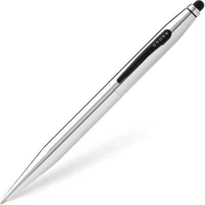 Cross PURE CHROME S/B Tech2 Ballpoint Stylus - Pen with 6mm Precision Stylus Cross PURE CHROME S/B Tech2 Ballpoint Stylus - Pen with 6mm Precision Stylus