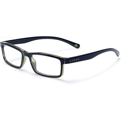 Lunettes de lecture unisex Cross à monture complète - 1.00 - Publicité Lunettes de lecture unisex Cross à monture complète - 1.00 - Publicité