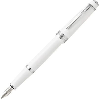 Pióro wieczne Cross Bailey Light - Biała żywica, chrom, średni - Rodzaj produktu Pióro wieczne Cross Bailey Light - Biała żywica, chrom, średni - Rodzaj produktu