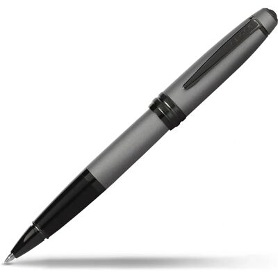 Cross Bailey Matte Grey Lacquer Rollerball Pen - Pen Cross Bailey Matte Grey Lacquer Rollerball Pen - Pen