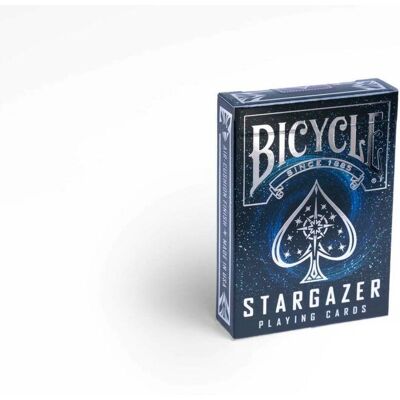 Bicycle Stargazer Spielkarten - Galaxie-Design - Silberfolie - 56 Stück Bicycle Stargazer Spielkarten - Galaxie-Design - Silberfolie - 56 Stück