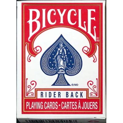 Cartes à Jouer Mini Bicycle - Rouge/Bleu, Design Rider Classique - Publicité Cartes à Jouer Mini Bicycle - Rouge/Bleu, Design Rider Classique - Publicité