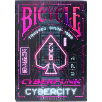 Bicycle Cyberpunk Cyber City Spielkarten - 56 Stück Bicycle Cyberpunk Cyber City Spielkarten - 56 Stück