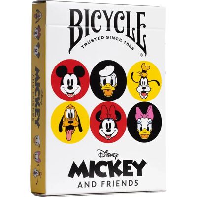 Cartamundi Jeu de Cartes Disney Mickey & Friends - 6 Paquets - Publicité Cartamundi Jeu de Cartes Disney Mickey & Friends - 6 Paquets - Publicité