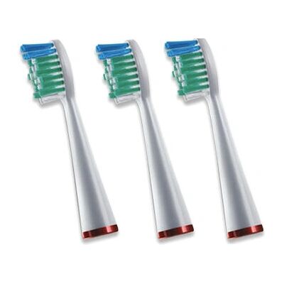 Waterpik Elektrische Zahnbürstenkopf-Set - 3 Farben, Weiche Borsten - Zahnpflege Waterpik Elektrische Zahnbürstenkopf-Set - 3 Farben, Weiche Borsten - Zahnpflege