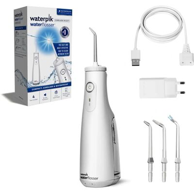 Waterpik WF-10UK Water Flosser - Waterproof, Cordless, Dental Water Jet Waterpik WF-10UK Water Flosser - Waterproof, Cordless, Dental Water Jet