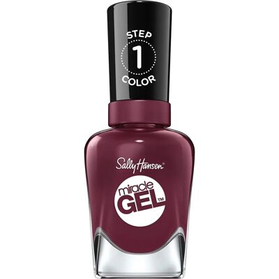 Sally Hansen Miracle Gel Vermelho Vinho - Esmalte de Unhas Sally Hansen Miracle Gel Vermelho Vinho - Esmalte de Unhas