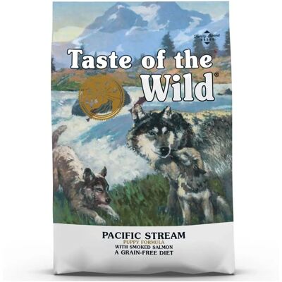 Taste of the Wild Pacific Stream Salmão Defumado Ração para filhotes Taste of the Wild Pacific Stream Salmão Defumado Ração para filhotes