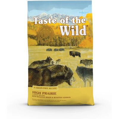 Taste of the Wild Hohe Prärie Hirsch und Büffel - Wirtschaftspackungen - Hohe Prärie Erwachsene (12,2 kg) Taste of the Wild Hohe Prärie Hirsch und Büffel - Wirtschaftspackungen - Hohe Prärie Erwachsene (12,2 kg)