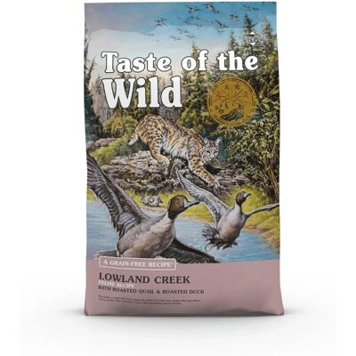 Taste of the Wild Lowland Creek Sucha karma dla dorosłych kotów Kurczak Kaczka Batat Indyk Taste of the Wild Lowland Creek Sucha karma dla dorosłych kotów Kurczak Kaczka Batat Indyk