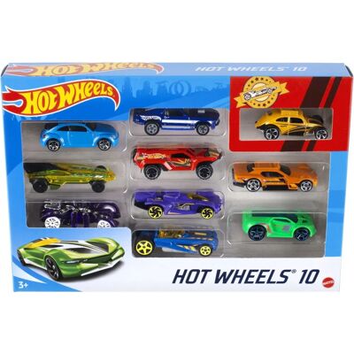 Sada kovových vozidel Hot Wheels 54886 vícebarevná - Hračkový vozidlo Sada kovových vozidel Hot Wheels 54886 vícebarevná - Hračkový vozidlo
