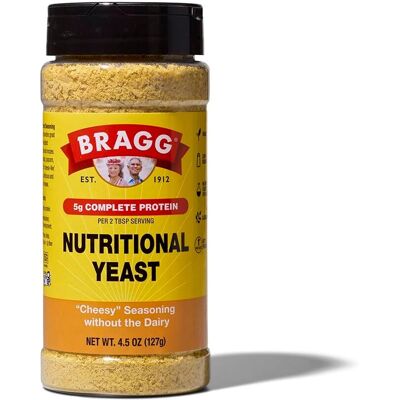 Bragg Premium Nutritional Yeast Seasoning - Protein-Rich, Vegan, Gluten-Free Bragg Premium Nutritional Yeast Seasoning - Protein-Rich, Vegan, Gluten-Free