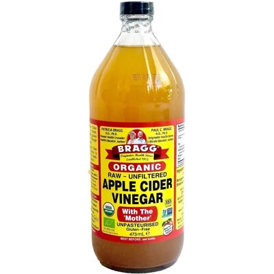 Bragg Bio Apfelessig mit Mutter - 473ml Bragg Bio Apfelessig mit Mutter - 473ml