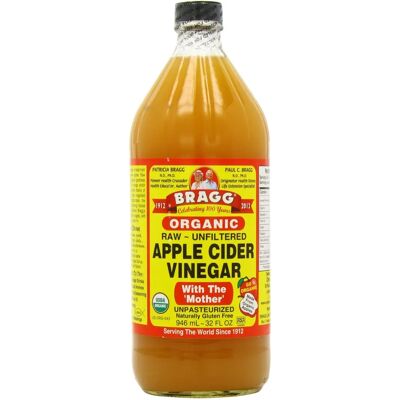 Bragg Organic Apple Cider Vinegar - Raw, 946ml Bragg Organic Apple Cider Vinegar - Raw, 946ml