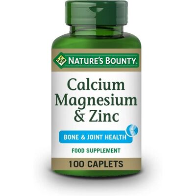 Natures Bounty Calcio Magnesio Zinc Caplets - Suplementos y Vitaminas Natures Bounty Calcio Magnesio Zinc Caplets - Suplementos y Vitaminas