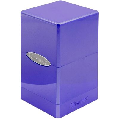 Ultra Pro Amethyst Satin Tower - Deck Box Ultra Pro Amethyst Satin Tower - Deck Box