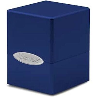 Ultra Pro - Satin Cube Deck Box - Pacific Blue - Boîte pour cartes - Publicité Ultra Pro - Satin Cube Deck Box - Pacific Blue - Boîte pour cartes - Publicité