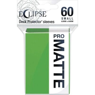 Ultra Pro Eclipse Matte Kaarthoes - Klein Lime Green 62x89 mm - 60 stuks Ultra Pro Eclipse Matte Kaarthoes - Klein Lime Green 62x89 mm - 60 stuks