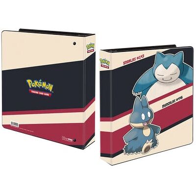 Ultra PRO 15951 Karta Album - Pokémon - Velké 3-kroužkové pořadač se Snorlax & Munchlax Ultra PRO 15951 Karta Album - Pokémon - Velké 3-kroužkové pořadač se Snorlax & Munchlax
