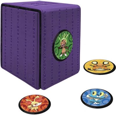 Ultra PRO 2116126 Magnetisches Pokémon Deck-Box - Kalos Ultra PRO 2116126 Magnetisches Pokémon Deck-Box - Kalos