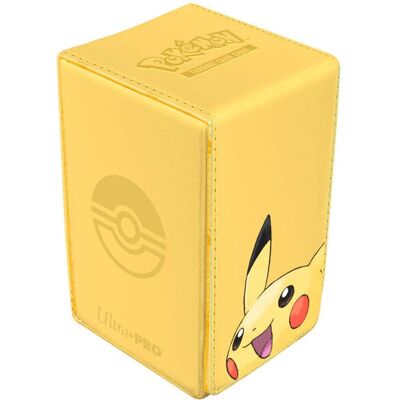 Ultra PRO Gelbe Deckbox mit Daumenmulden - Brett/ Karten Zubehör Ultra PRO Gelbe Deckbox mit Daumenmulden - Brett/ Karten Zubehör