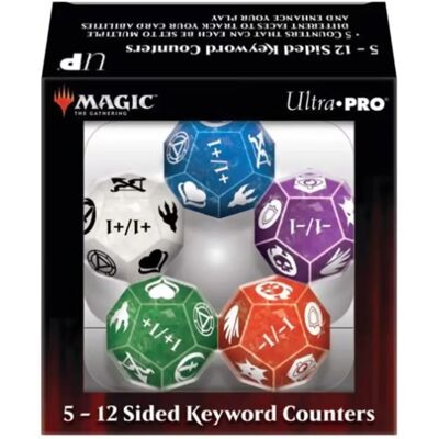Blackfire 12-seitige Keyword Counters - MTG Zubehör Blackfire 12-seitige Keyword Counters - MTG Zubehör