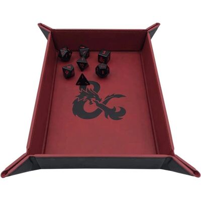 Ultra Pro Dungeons & Dragons Foldable Dice Tray - Gaming Accessory Ultra Pro Dungeons & Dragons Foldable Dice Tray - Gaming Accessory