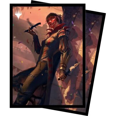 Ultra Pro Blackfire Massacre Girl - Standard MTG Card Sleeves - V2 Ultra Pro Blackfire Massacre Girl - Standard MTG Card Sleeves - V2