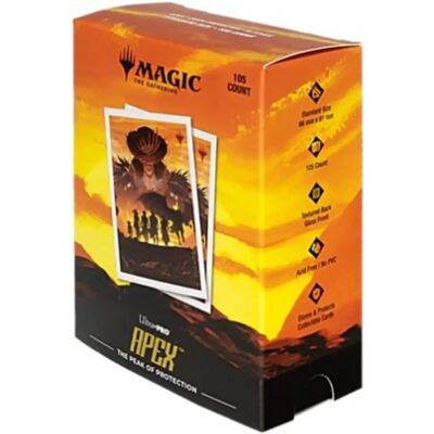 Ultra Pro Outlaws of Thunder Junction 105ct Apex Deck Protector Sleeves - Silhouette Ultra Pro Outlaws of Thunder Junction 105ct Apex Deck Protector Sleeves - Silhouette