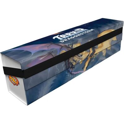 Ultra Pro Tarkir: Dragonstorm Boîte de rangement - pour cartes MTG - Publicité Ultra Pro Tarkir: Dragonstorm Boîte de rangement - pour cartes MTG - Publicité