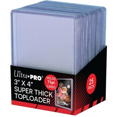 Ultrapro Starre Kartenhülle - 25 Stück - 7,5x10,2cm - Zubehör Ultrapro Starre Kartenhülle - 25 Stück - 7,5x10,2cm - Zubehör