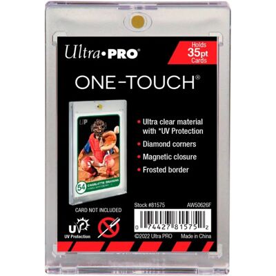Support Magnétique UV One Touch Ultra Pro - Carte 35PT - Publicité Support Magnétique UV One Touch Ultra Pro - Carte 35PT - Publicité