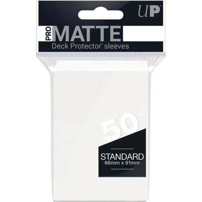 Ultra Pro Valkoiset suojakannet - Standard - 50 kpl Ultra Pro Valkoiset suojakannet - Standard - 50 kpl
