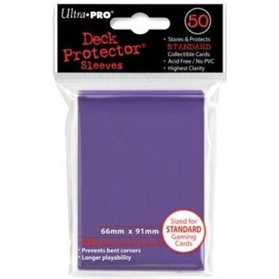 Ultra PRO Violette Kartenhüllen - Standardgröße Schutz Ultra PRO Violette Kartenhüllen - Standardgröße Schutz