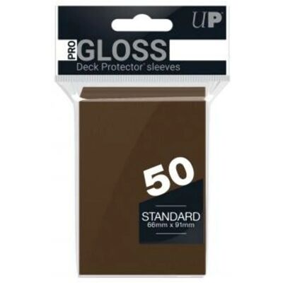 Ultra Pro Standard Schutzumschläge - Braun - 50 Stück Ultra Pro Standard Schutzumschläge - Braun - 50 Stück