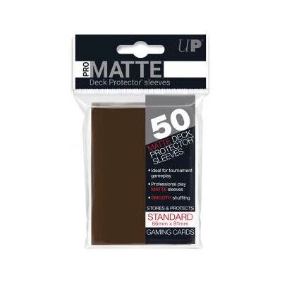 Ultra Pro Proteggi Carte Standard - Braun, 50 Stück Ultra Pro Proteggi Carte Standard - Braun, 50 Stück