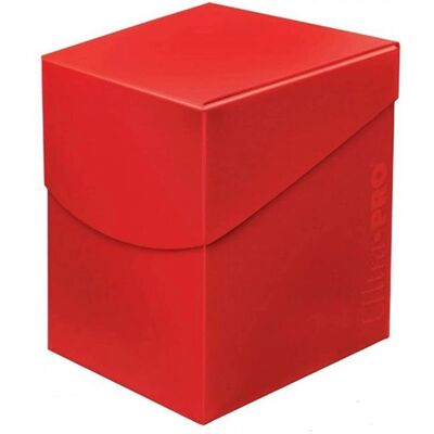 Ultra Pro UP - Eclipse PRO 100+ Deck Box - Rouge Pomme - Boîte à decks - Publicité Ultra Pro UP - Eclipse PRO 100+ Deck Box - Rouge Pomme - Boîte à decks - Publicité