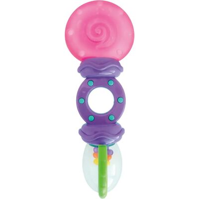 Bright Starts Biterangle - Anneau de Dentition Rose pour Bébés - Jouet de Dentition - Publicité Bright Starts Biterangle - Anneau de Dentition Rose pour Bébés - Jouet de Dentition - Publicité