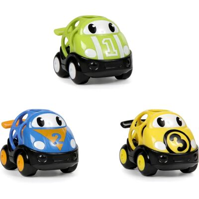 Oball Oball Go Grippers Voitures de Course - Pack de 3 - Publicité Oball Oball Go Grippers Voitures de Course - Pack de 3 - Publicité