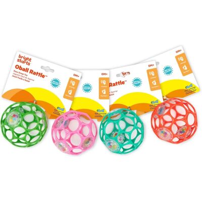 Oball Baby Rassel - Sicheres und Buntes Spielzeug Oball Baby Rassel - Sicheres und Buntes Spielzeug