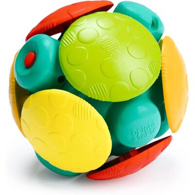 Oball Wobble Bobble - Brinquedo de Bola Multicolorido para Bebês Oball Wobble Bobble - Brinquedo de Bola Multicolorido para Bebês