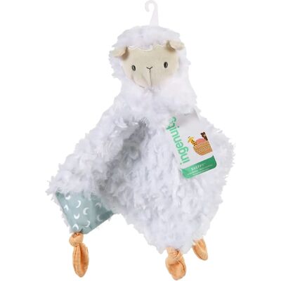 Ingenuity Sheppy la brebis couverture en peluche douce - Cadeau pour bébé - Publicité Ingenuity Sheppy la brebis couverture en peluche douce - Cadeau pour bébé - Publicité