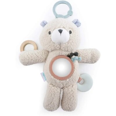 Ingenuity Nate Travel Activity Toy - Baby Teether & Soft Plush Ingenuity Nate Travel Activity Toy - Baby Teether & Soft Plush