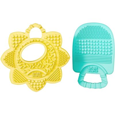 Bright Starts Kousátko 2 ks Sunny Soothers, BPA-Free, 3m+ Bright Starts Kousátko 2 ks Sunny Soothers, BPA-Free, 3m+