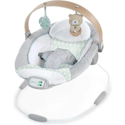 Balançoire pour bébé Ingenuity Cozy Spot - Mélodies, Barre de jouets en bois, Sécurisée & Lavable Balançoire pour bébé Ingenuity Cozy Spot - Mélodies, Barre de jouets en bois, Sécurisée & Lavable
